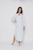 Meg-Midi Length Button Up